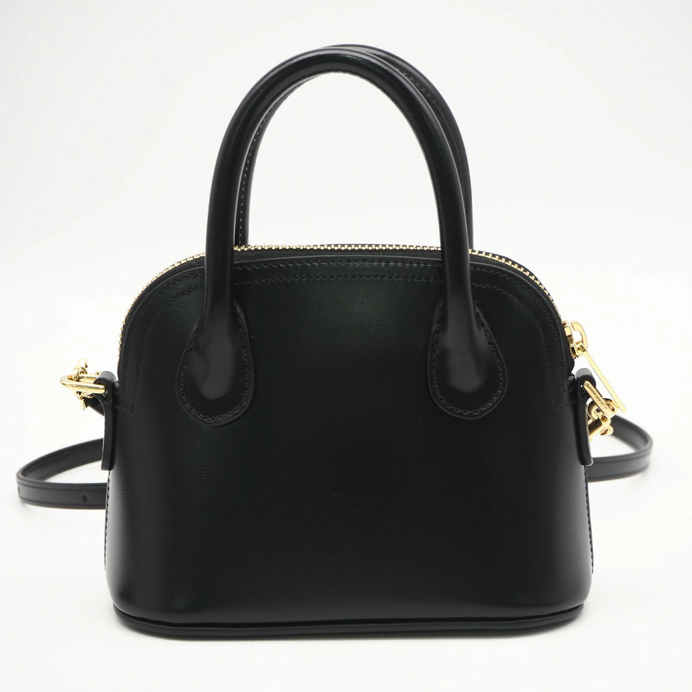 Celine Onorin Calf Leather Lambskin Shoulder Bag Black - Picture 3 of 16